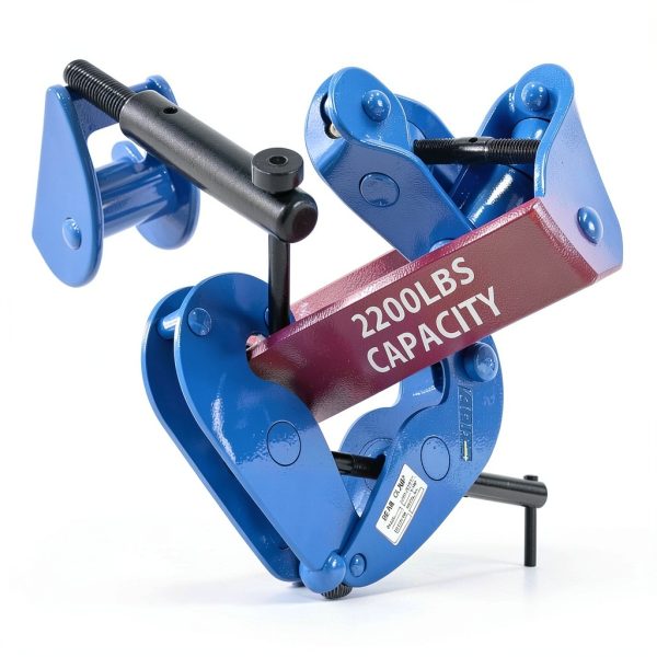 Amarite Beam Clamp Carbon Steel 2200lbs Hoist Accessory-1