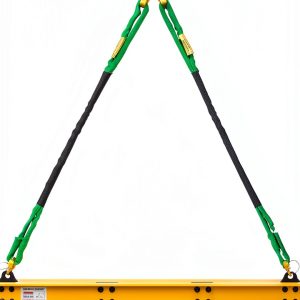 Yellow Lifting Aluminum Spreader Bar 2 Ton Capacity Hoist-0