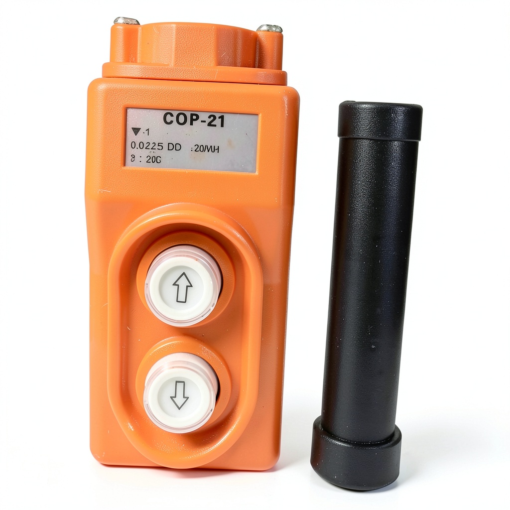 DINGTAIMEI COP-21 pendant control station in an industrial setting