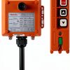 UTING F21-2S Hoist Remote Control Aluminum Red Industrial-0