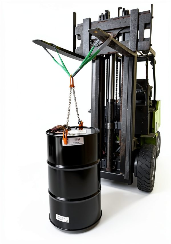 Foghorn Construction 55 Gallon Drum Lifter Steel Clamp-1