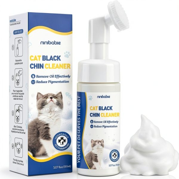 Ninibabie Cat Shampoo No Rinse Cleaner for Cat Acne-0
