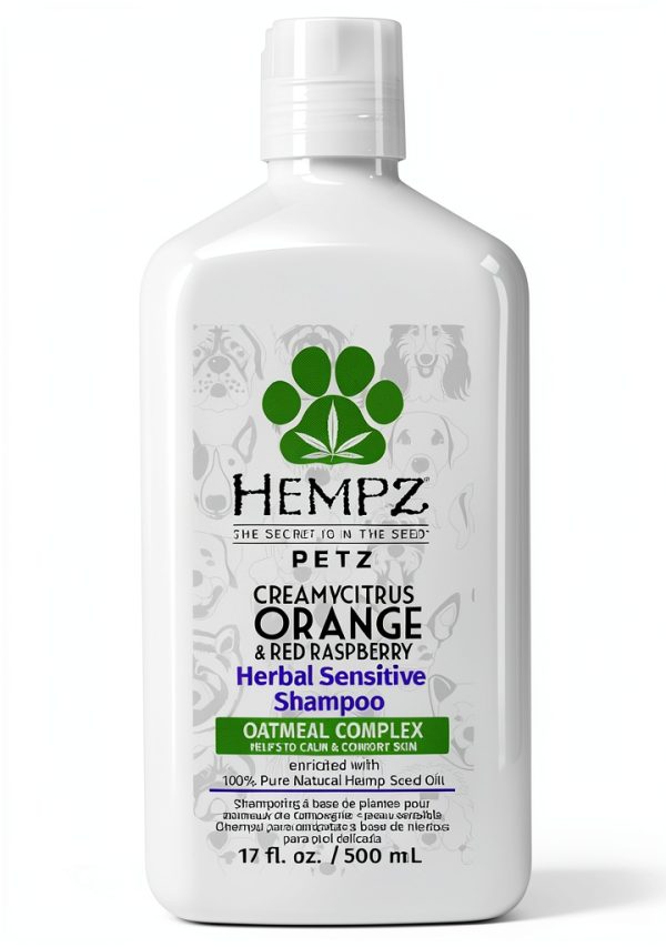 Hempz Dog Shampoo Hemp Seed Oil Deshedding Vegan-1