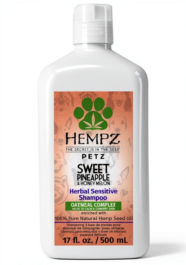 Hempz Petz Dog Shampoo Hemp Seed Oil Vegan Formula-0