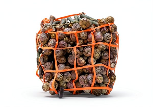 Earthtec Lifting Net Orange Nylon 1500lb Capacity Hoist-5