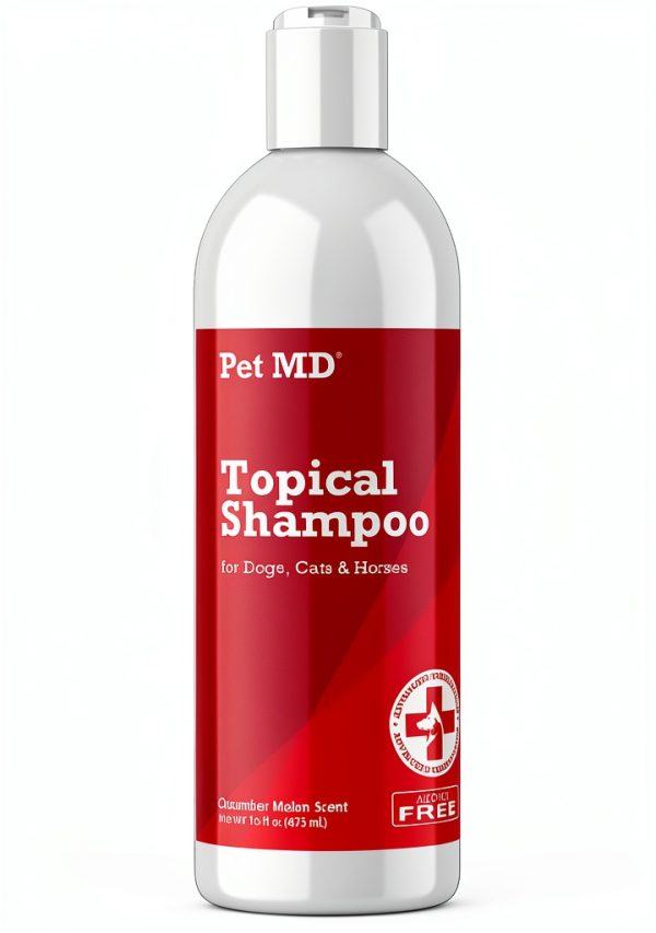Pet MD Shampoo Gentle Formula for Dogs Cats Horses-0
