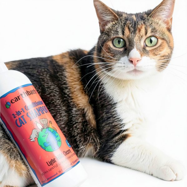 Earth Bath Cat Shampoo pH Balanced Cherry Scent Pet Supplies-4
