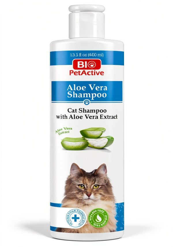 Bio PetActive Cat Shampoo Aloe Vera Sensitive Skin-0