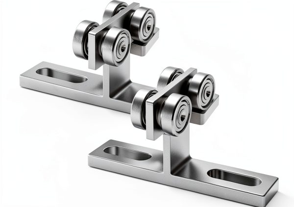 BIHOMIFI Steel Trolley Roller Universal Fit Industrial Hoist-0