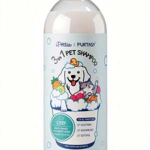 iPettie Pet Shampoo Natural 3-in-1 Formula for Cats Dogs-0