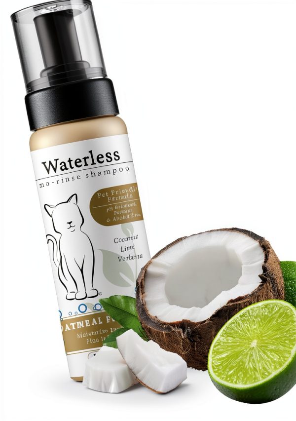 Wahl Cat Shampoo Oatmeal No Rinse pH Balanced Formula-5