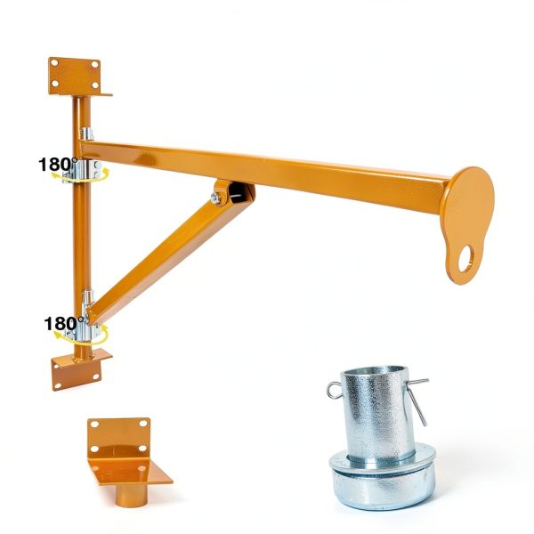 SISHUN Wall Mount Jib Crane Heavy Duty 660LBS Load Capacity-3