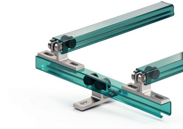 BIHOMIFI Steel Trolley Roller Universal Fit Industrial Hoist-2