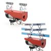 SZZTUL 8 Wheel Hoist Trolley 2200 lbs Capacity Steel Roller-3