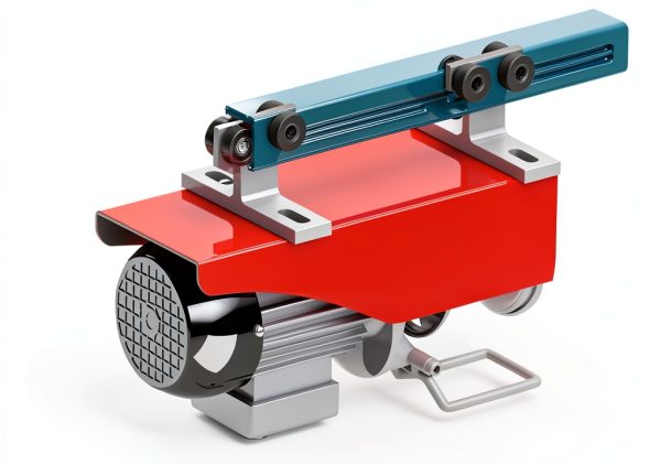 BIHOMIFI Steel Trolley Roller Universal Fit Industrial Hoist-5