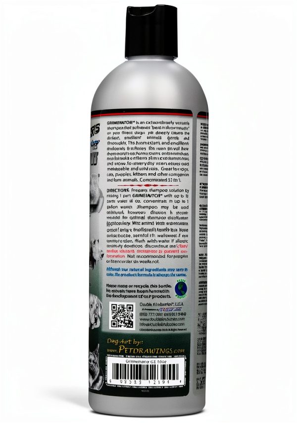 Groomers Edge Grimeinator Shampoo Concentrate 16oz Pet-1