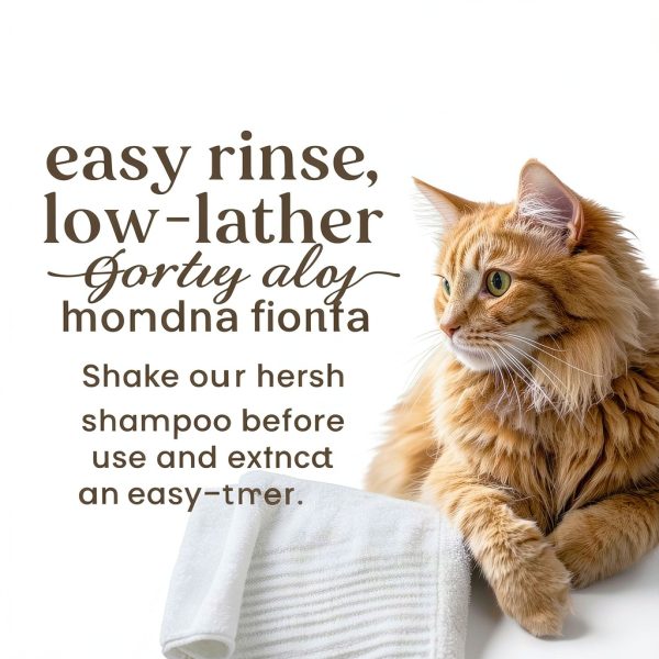 Pets People Tearless Kitten Shampoo Natural Cat Grooming-3