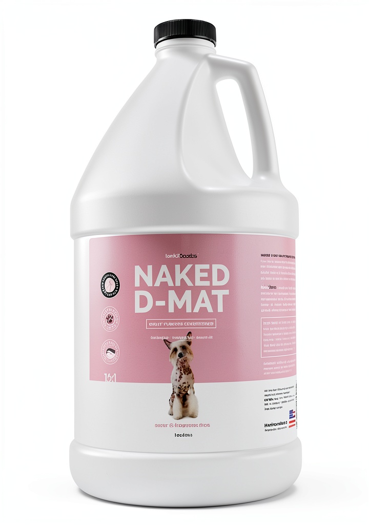 Applying Senproco Cat Conditioner on a pet's coat