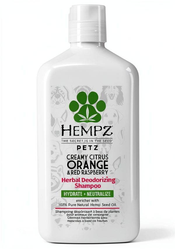Hempz Dog Shampoo Hydrating Deodorizing Vegan Pet Care-0