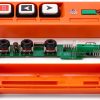 UTING F21-2S Hoist Remote Control Aluminum Red Industrial-2