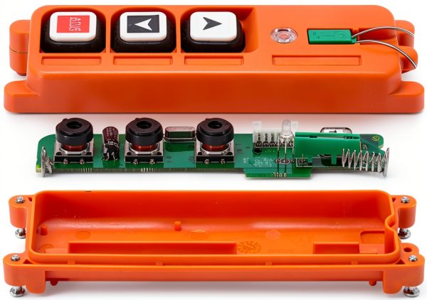 UTING F21-2S Hoist Remote Control Aluminum Red Industrial-2