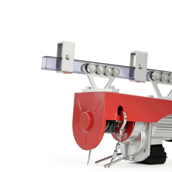 SZZTUL 8 Wheel Hoist Trolley 2200 lbs Capacity Steel Roller-4