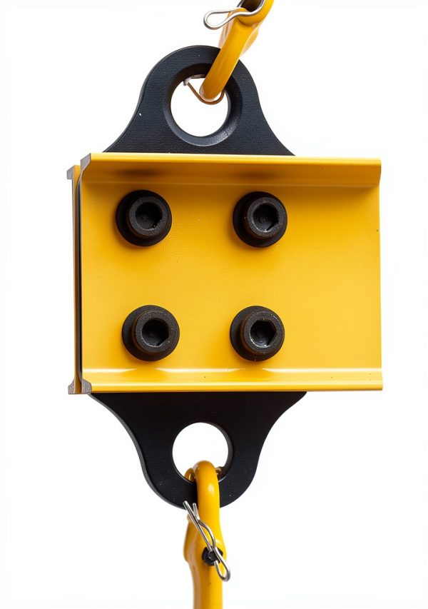 Yellow Lifting Aluminum Spreader Bar 2 Ton Capacity Hoist-3
