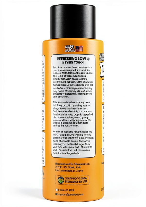 Petsmont Pet Shampoo Conditioner Sensitive Skin Formula-5