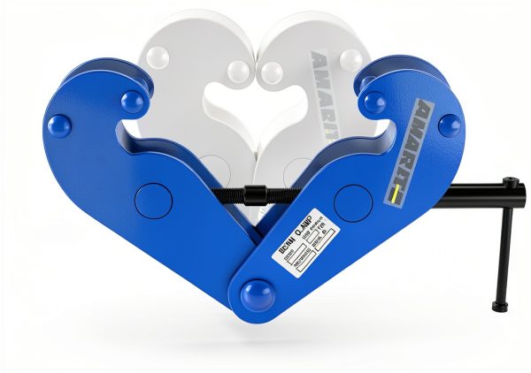 Amarite Beam Clamp Carbon Steel 2200lbs Hoist Accessory-3