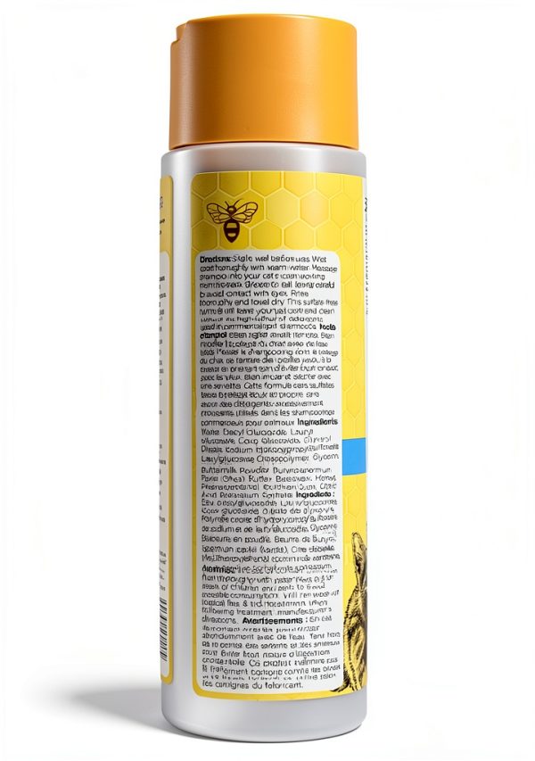 Pets People Tearless Kitten Shampoo Natural Cat Grooming-9