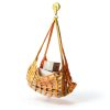 Earthtec Lifting Net Orange Nylon 1500lb Capacity Hoist-1