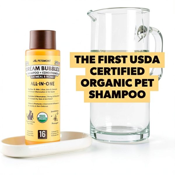 Petsmont Pet Shampoo Conditioner Sensitive Skin Formula-1