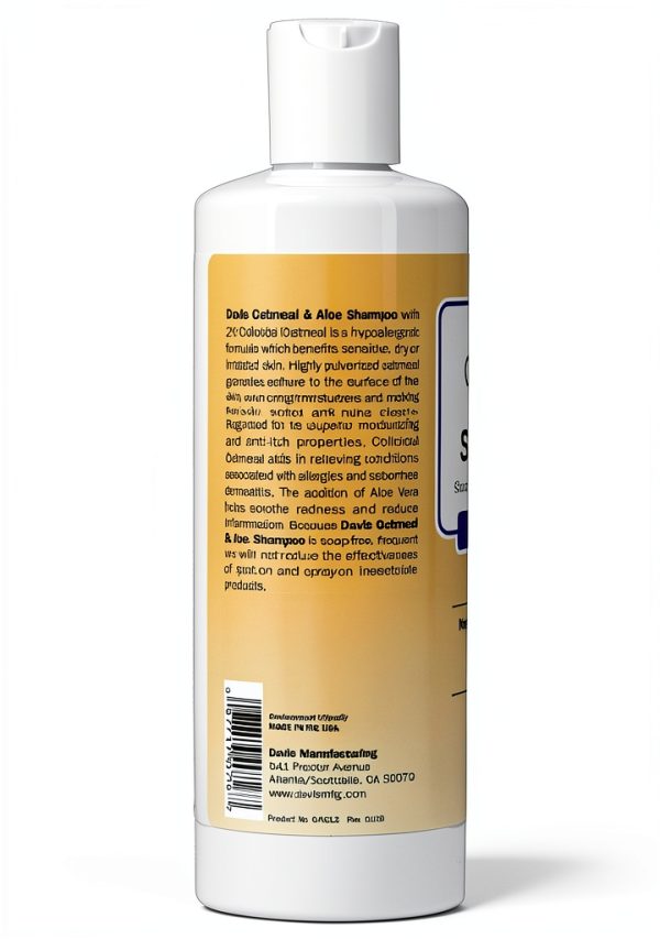 Davis Colloidal Oatmeal Pet Shampoo Soothes Sensitive Skin-2