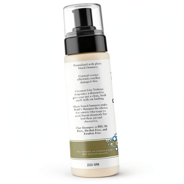 Wahl Cat Shampoo Oatmeal No Rinse pH Balanced Formula-3