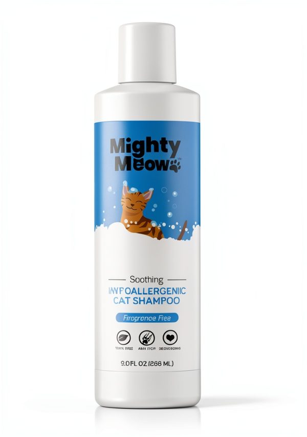 Mighty Meow Cat Shampoo Hypoallergenic Sulfate Free-3
