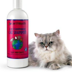 Earth Bath Cat Shampoo pH Balanced Cherry Scent Pet Supplies-0