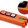UTING F21-2S Hoist Remote Control Aluminum Red Industrial-3