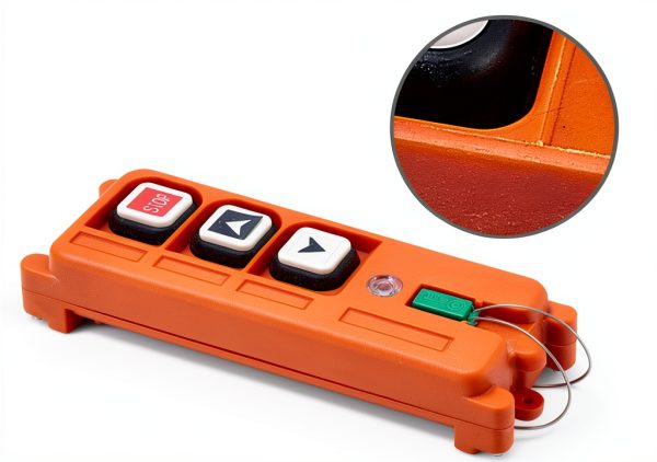 UTING F21-2S Hoist Remote Control Aluminum Red Industrial-3