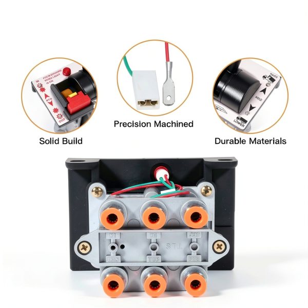 Kozlira PTO Valve Air Control Kit Dump Truck Hydraulic-1
