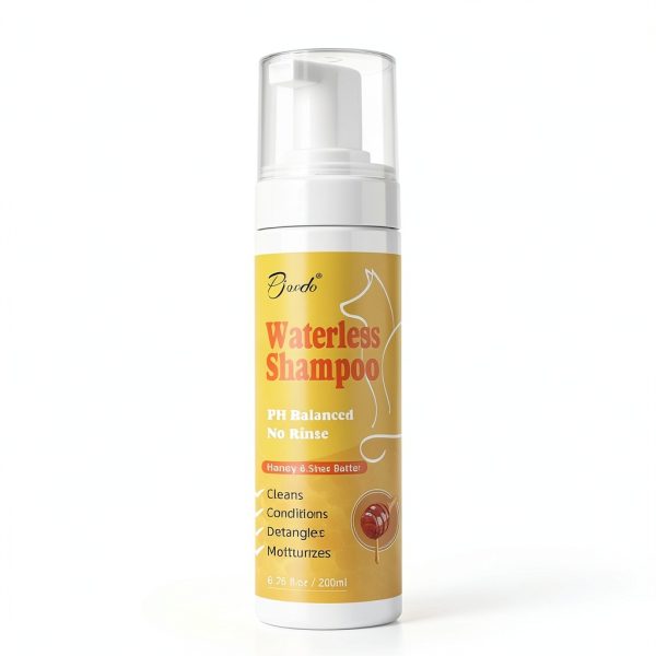 Pjordo Waterless Pet Shampoo No Rinse Cleansing Shea Butter-6