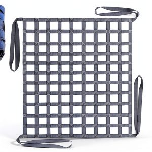 FITHOIST Polyester Lifting Net Straps Blue 4.92x4.92ft-0