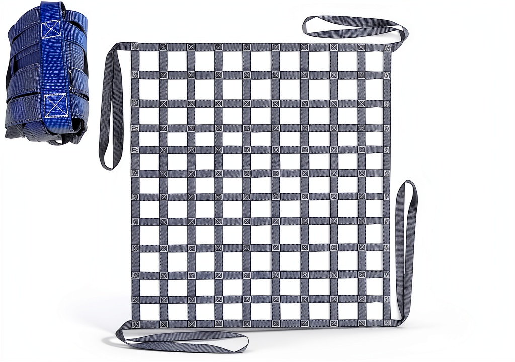 FITHOIST Polyester Lifting Net Straps in use