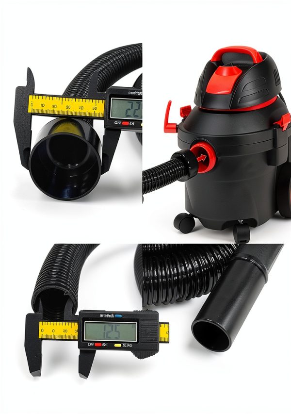 IWIWE 2 1/4" Cuff 10FT Hose Replacement for Shop-Vac, Craftsman 17761/17967/17965 & Ridgid WD650/WD0950/WD06350 Wet & Dry Vacs – Upgraded: Better Seal, Higher Durability-1
