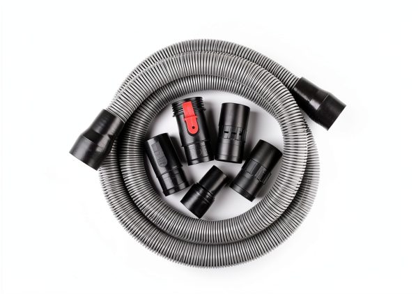 WORKSHOP Wet/Dry Vac Contractor Hose 1-7/8" x 10 ft Heavy‑Duty Plastic-2