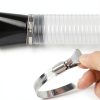 4in x 50ft PVC Dust Collection Hose by Elecoman – Clear Steel Clamps-5