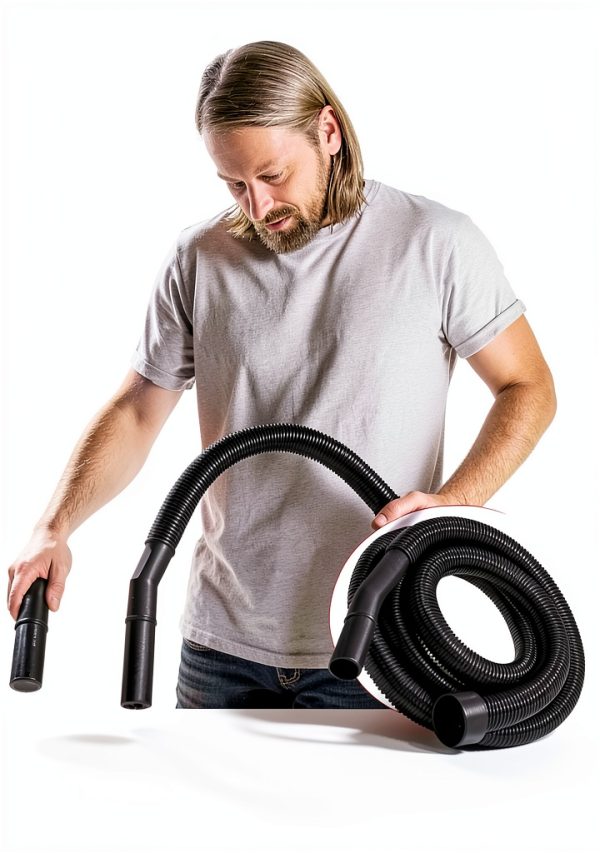 IWIWE 2 1/4" Cuff 10FT Hose Replacement for Shop-Vac, Craftsman 17761/17967/17965 & Ridgid WD650/WD0950/WD06350 Wet & Dry Vacs – Upgraded: Better Seal, Higher Durability-3
