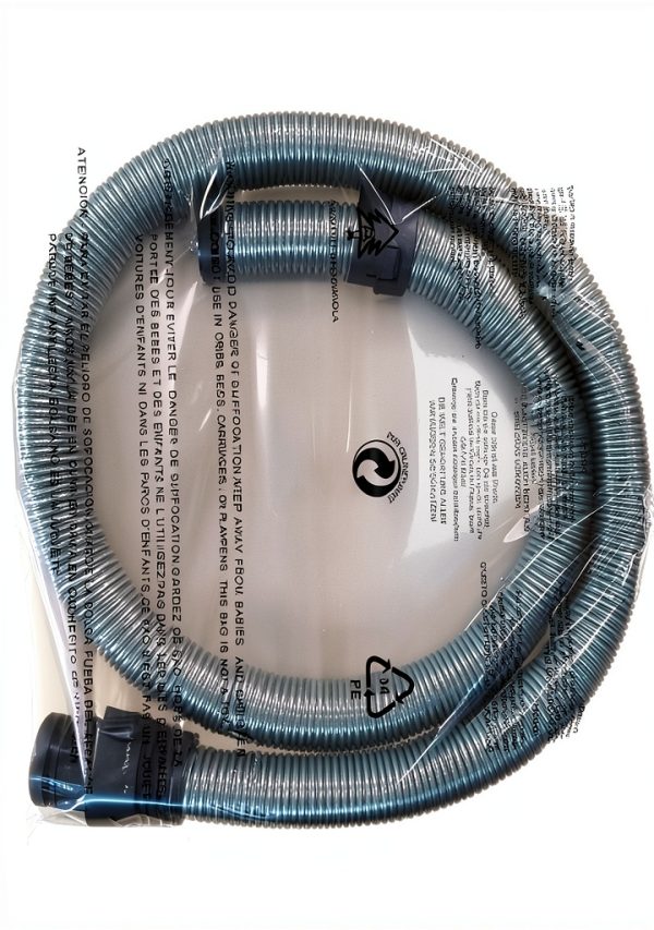 Suction Hose Parts Compatible with Miele Classic C1 SBxx S2xx Vacuum Attachment, 1.6m Vacuum Parts Suction Hose Pipe, Vacuum Replacement Parts Accessories - Grey-3