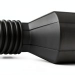 DeWalt Large Hose Adapter DWV9190 Black Heavy Duty Brass NPT Connector-0