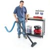 Dust Right 2.5'' Shop Vac Hose Kit Blue 2-1/2” Expandable up to 12 ft-5
