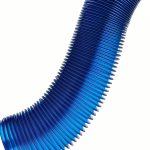 Rockler 4" Dust Collection Hose - Expandable 14ft Blue Vinyl Flex Hose-0